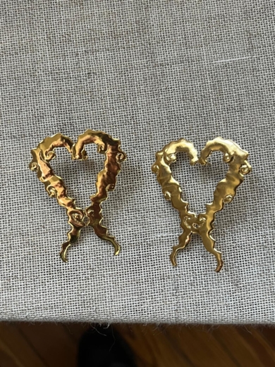 Corazón del Japón chapada en oro|JoyeríadeLoiz Jewelry| Compra arte en Flecha.es
