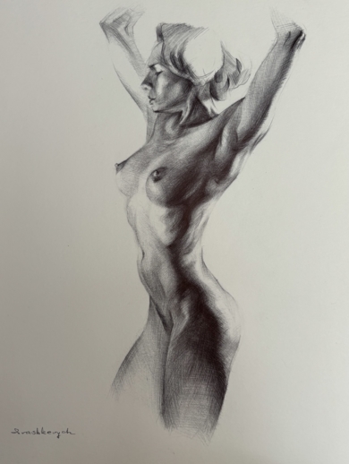 Bailarina|DibujodeYuriy Ivashkevych| Compra arte en Flecha.es