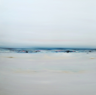 Quedate en silencio y observa el mar|PinturadeEsther Porta| Compra arte en Flecha.es