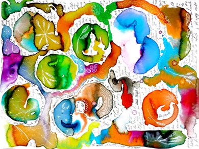 Gaia|DibujodeMeraki-Arte| Compra arte en Flecha.es