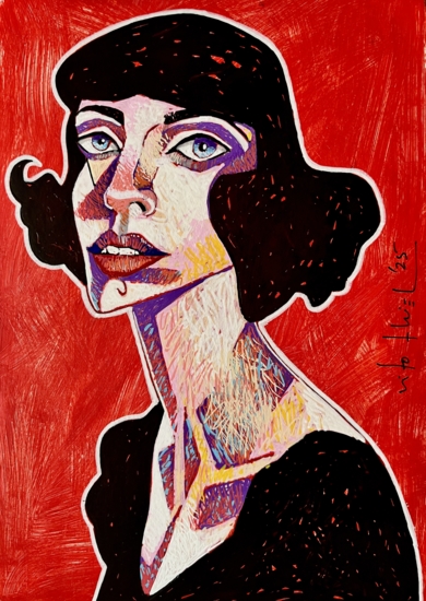 Lucia|PinturadeVito Thiel| Compra arte en Flecha.es