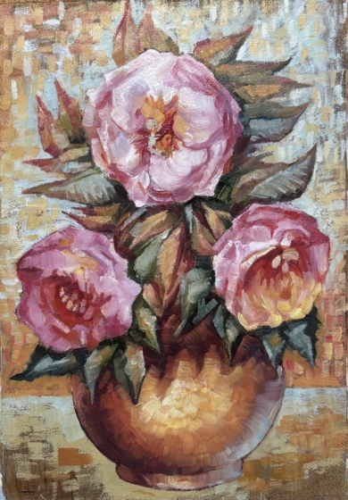 Flores|PinturadeYuriy Ivashkevych| Compra arte en Flecha.es