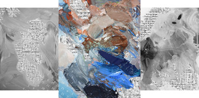Palimpsest 7EA-1-Triptic|PinturadeRamonrocav| Compra arte en Flecha.es