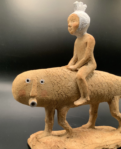 CabalgapecesII|EsculturadeMar Ferrero| Compra arte en Flecha.es