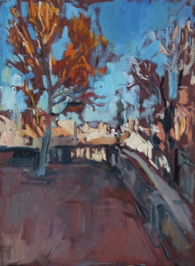 Árbol de invierno|PinturadeRosa cano| Compra arte en Flecha.es