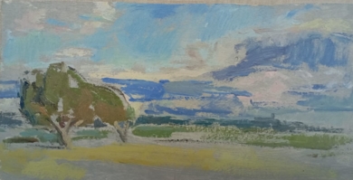 Atardecer|PinturadeRosa cano| Compra arte en Flecha.es