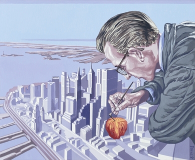 La Gran Manzana|PinturadeSalvador Torres| Compra arte en Flecha.es