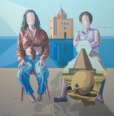 Teatros y  mausoleos|PinturadeSalvador Torres| Compra arte en Flecha.es