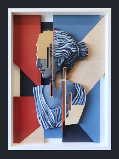 Desequilibrio I|Escultura de pareddeFortea Gallart| Compra arte en Flecha.es