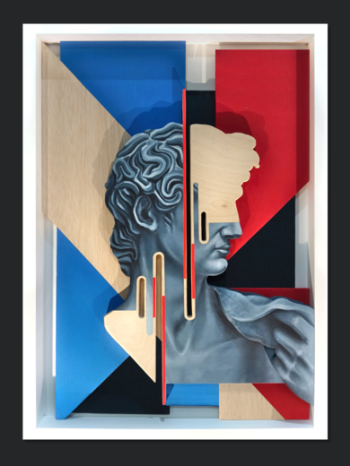 Desequilibrio II|Escultura de pareddeFortea Gallart| Compra arte en Flecha.es