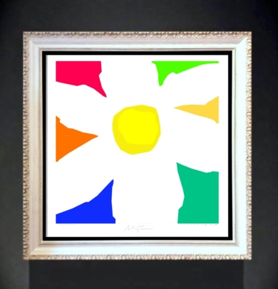 Warhflor I (81x81cm)|DibujodeALEJOS| Compra arte en Flecha.es