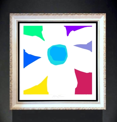Warhflor II (81x81cm)|DibujodeALEJOS| Compra arte en Flecha.es