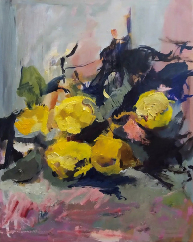 Membrillos|PinturadeConstanza L. Schlichting| Compra arte en Flecha.es