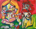 toy dolls | Pintura de Veo blasco | Compra arte en Flecha.es
