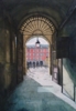 Entrada a la Plaza Mayor, Madrid | Pintura de Pedro Higueras | Compra arte en Flecha.es