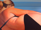 I love Flesh | Pintura de Aurora Rumí | Compra arte en Flecha.es