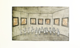 La Sala del Museo | Obra gráfica de Ana Valenciano | Compra arte en Flecha.es