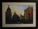 Calle Gran Vía de Madrid | Pintura de Pedro Higueras | Compra arte en Flecha.es