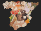 "Mapa" | Pintura de Nacho  Angulo | Compra arte en Flecha.es