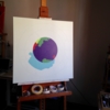 Bulleye I | Pintura de Rafa Mateo | Compra arte en Flecha.es