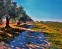Aún hay caminos en la Vega de Granada | Pintura de Fran Jiménez  (Âli Qasim) | Compra arte en Flecha.es