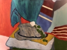 SOMBRERO  GRIS | Pintura de Iraide Garitaonandia | Compra arte en Flecha.es