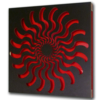 EYE 2 (Black/Red) | Collage de Geometricarte | Compra arte en Flecha.es