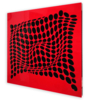 COME INSIDE (Red/Black) | Digital de Geometricarte | Compra arte en Flecha.es