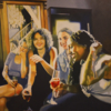 4 amigas | Pintura de Jose Belloso | Compra arte en Flecha.es