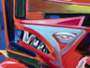 Música, ciudad, mujeres y Oldschool | Pintura de Maciej Cieśla | Compra arte en Flecha.es