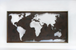 MAPA MUNDI XX | Escultura de pared de María Hervás | Compra arte en Flecha.es