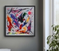 HOUGAKU  MUSIC  JAPAN - II | Pintura de Valeriano Cortázar | Compra arte en Flecha.es