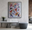 HOUGAKU  MUSIC  JAPAN - I | Pintura de Valeriano Cortázar | Compra arte en Flecha.es