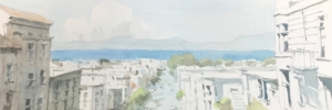 Bahía de San Francisco | Pintura de Iñigo Lizarraga | Compra arte en Flecha.es