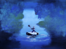 Kayak | Pintura de Carmen Montero | Compra arte en Flecha.es