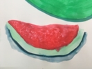 Melting watermelon | Dibujo de Lisa | Compra arte en Flecha.es