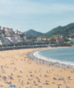 Bahía de La Concha el día del Pilar de 2019 | Obra gráfica de Jaelius Aguirre | Compra arte en Flecha.es