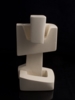 Estudio Minimalista Humano. | Escultura de Manolo Llaca "Cepo" | Compra arte en Flecha.es