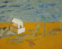 Casa con palmera | Collage de Ana Pellón | Compra arte en Flecha.es