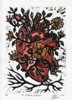 El corazón floreció | Obra gráfica de Lola Zavala | Compra arte en Flecha.es