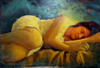 Bella durmiente | Pintura de Eduardo Varela | Compra arte en Flecha.es