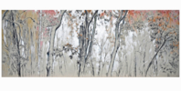 Arboleda junto al río Tajo | Dibujo de Manuel Luca de tena | Compra arte en Flecha.es