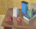 Recordando a Cezanne y Pompeya | Pintura de Ignacio Mateos | Compra arte en Flecha.es