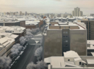 Madrid nevado | Pintura de Borja Abós | Compra arte en Flecha.es