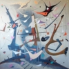 WALTZ No 2 - Shostakovich | Pintura de Valeriano Cortázar | Compra arte en Flecha.es