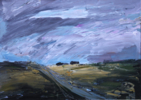 Desde la carretera 25 | Pintura de Javier Bolaños de hoyos | Compra arte en Flecha.es