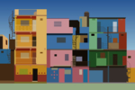 Villa 31 | Dibujo de Munilla | Compra arte en Flecha.es