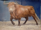 El semental pelirrojo | Pintura de Rey Veliz | Compra arte en Flecha.es