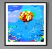 El Globo del Parque del Buen Retiro (43x43cm) | Dibujo de ALEJOS | Compra arte en Flecha.es