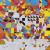 Golden horse | Collage de Manel Villalonga | Compra arte en Flecha.es